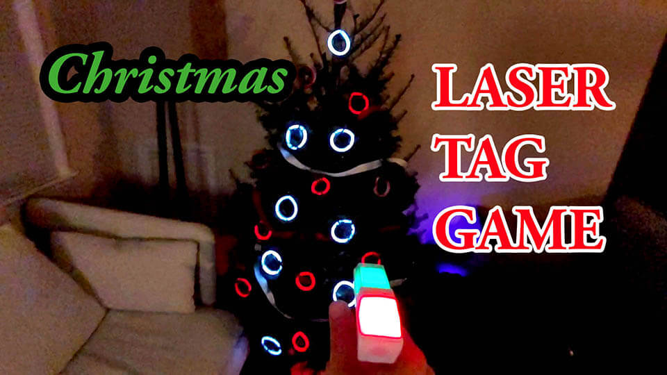 Christmas laser tag